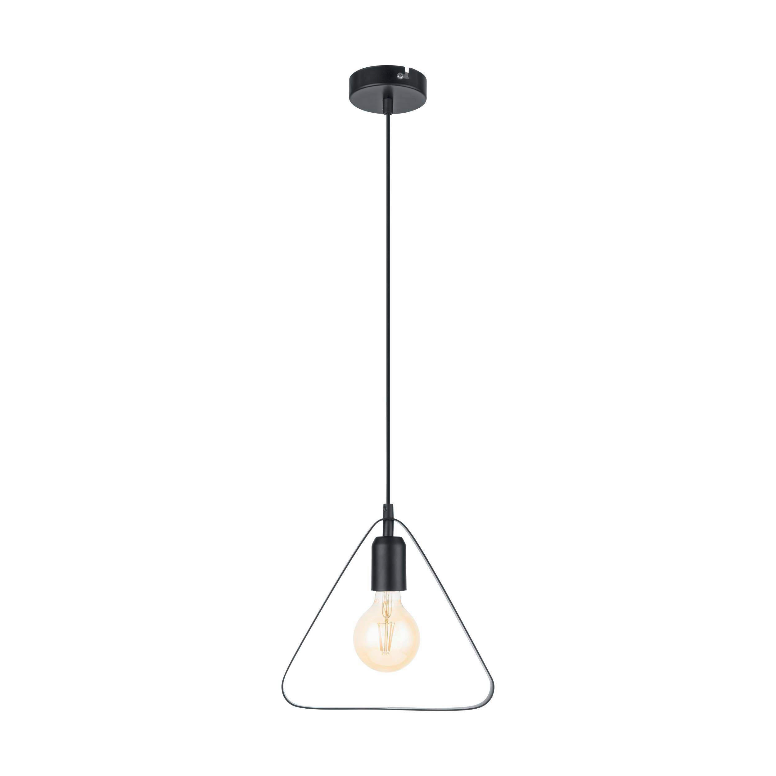 HÄNGELEUCHTE 25/9,5/110 cm   - Schwarz, KONVENTIONELL, Metall (25/9,5/110cm) - Eglo