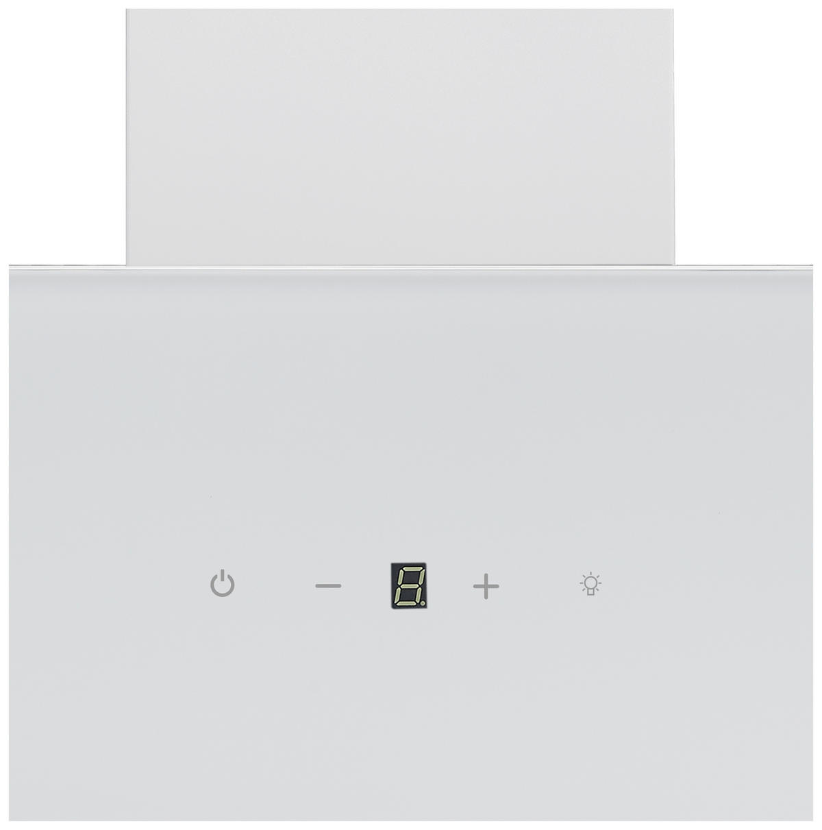 FLÄKTKÅPA CH24060WAM  - vit, Trend, metall/glas (59,5/74,2-109,2/38,5cm) - Respekta