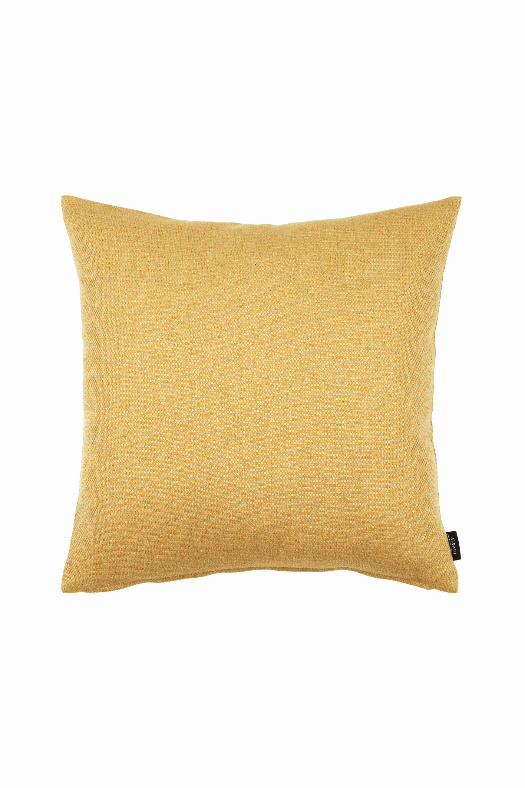 KISSENHÜLLE 48/48 cm  - Senfgelb, Basics, Textil (48/48cm)