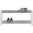 SCHUHREGAL 80/32/30 cm - Chromfarben/Weiß, Design, Holzwerkstoff/Metall (80/32/30cm) - Carryhome SCHUHREGAL 80/32/30 cm - Chromfarben/Weiß, Design, Holzwerkstoff/Metall (80/32/30cm) - Carryhome