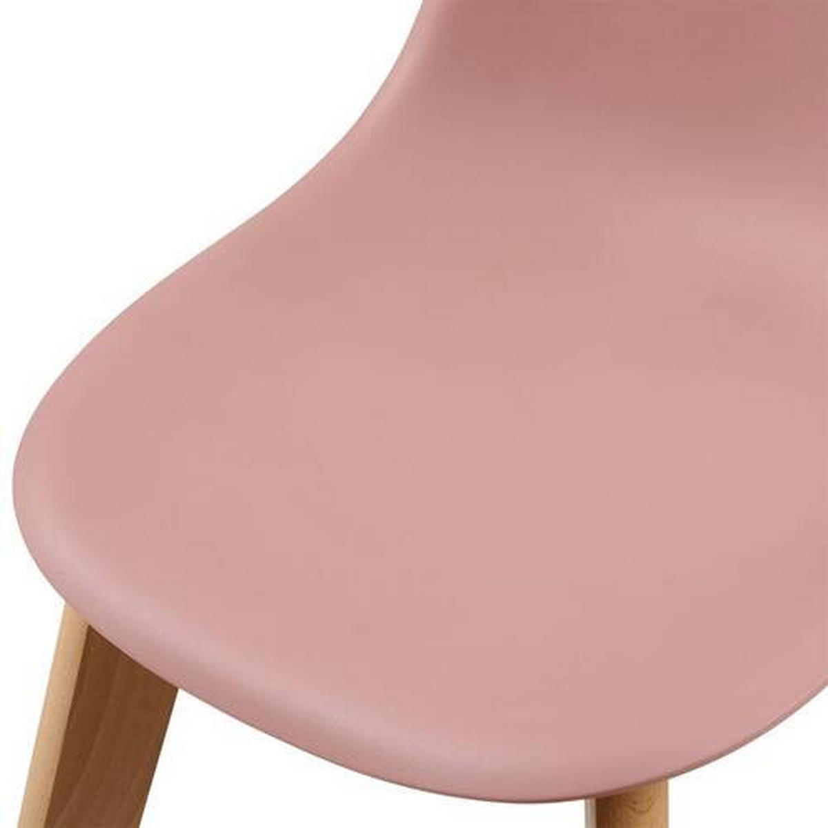 KINDERSTUHL  - Pink/Buchefarben, MODERN, Holz/Kunststoff (33/57/38cm) - P & B