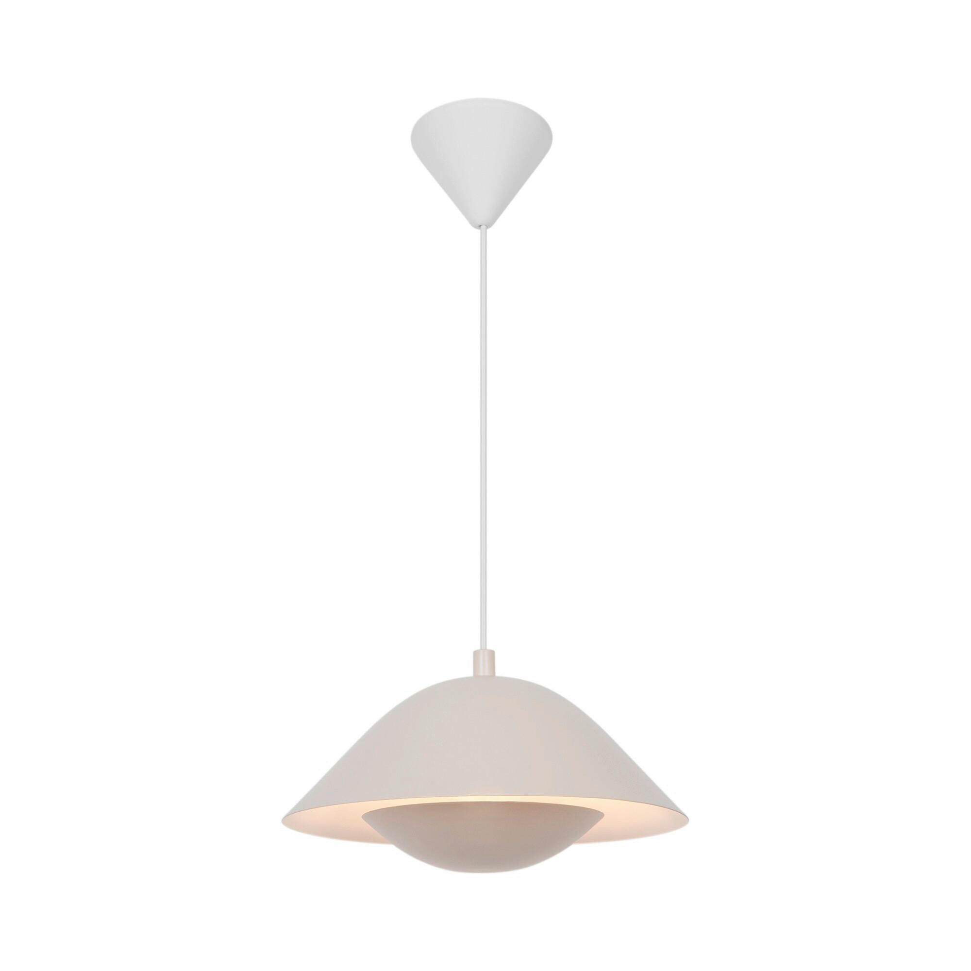 PENDELLEUCHTE Freya 17/35/35 cm  - Beige, Design, Metall (17/35/35cm) - Nordlux
