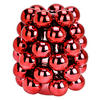 VASE  - Rot, Basics, Keramik (14,0/17,0/14,0cm)