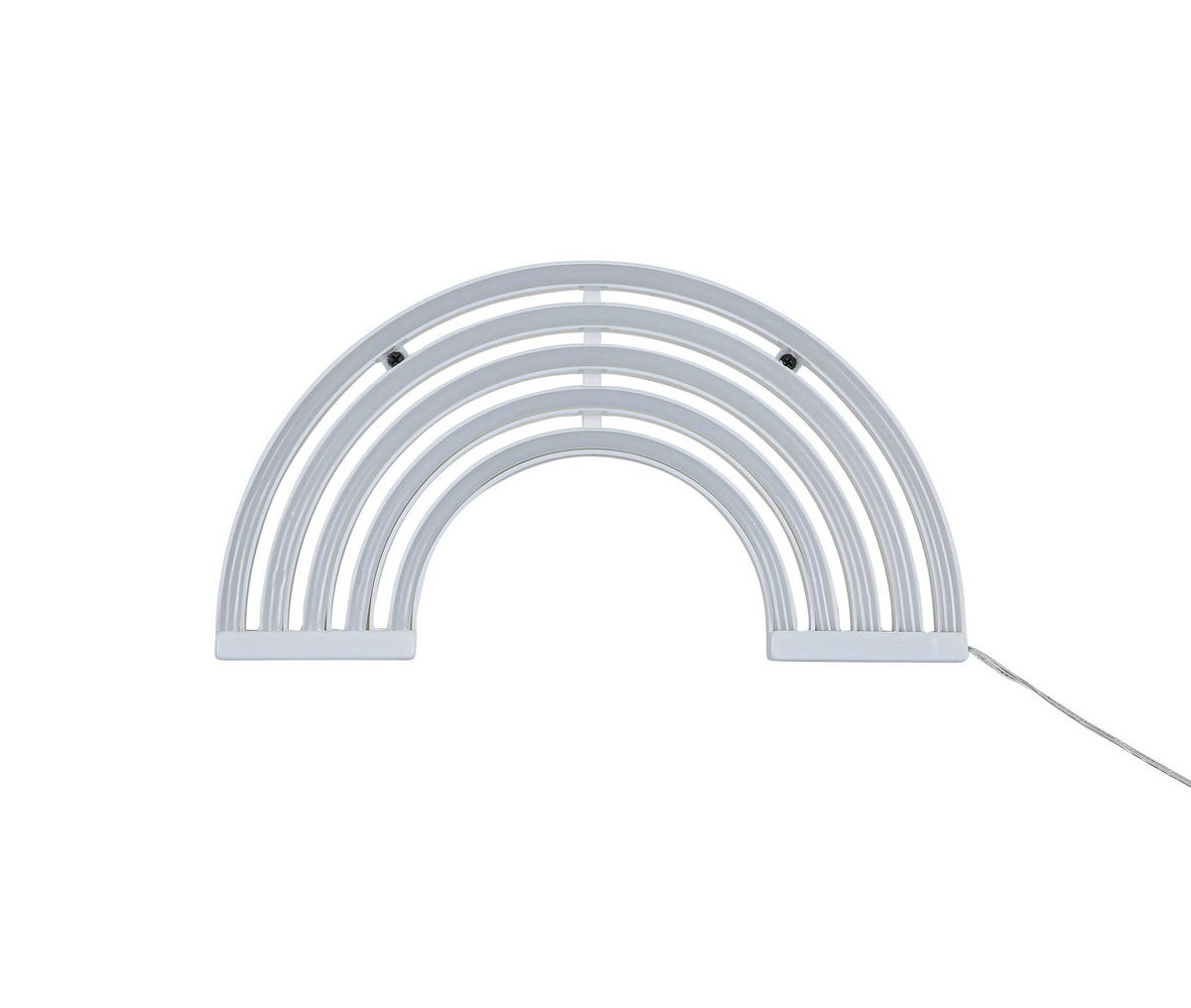 LED FALILÁMPA - áttetsző/fehér, Trend, műanyag (29,5/16/1,7cm) - Boxxx