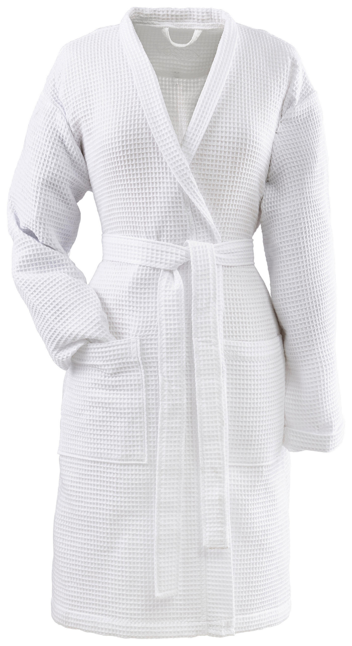 KOPALNI PLAŠČ ROM, S  ROM  bela  S  - bela, Konvencionalno, tekstil (Snull) - Vossen