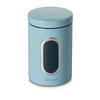 FÖRVARINGSBURK 1,4 l  - ljusblå, Modern, metall (12/18/12cm) - Echtwerk