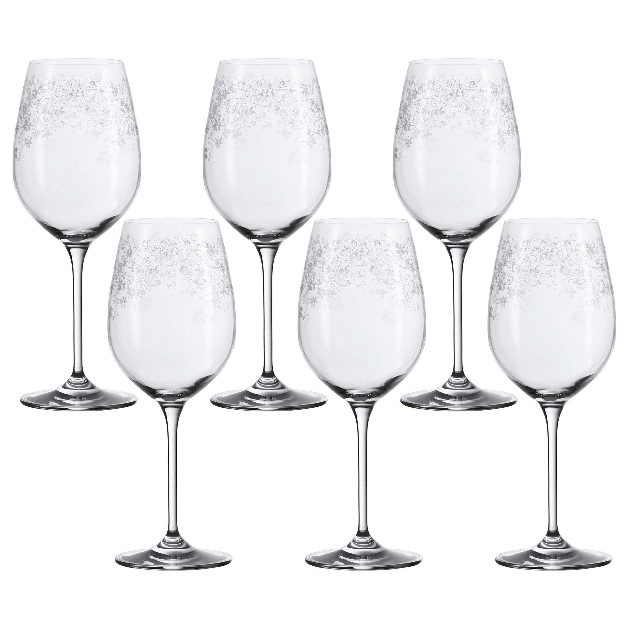 GLÄSERSET Chateau 6-teilig  - Transparent, LIFESTYLE, Glas (410ml) - Leonardo