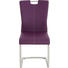 SCHWINGSTUHL Lederlook Edelstahlfarben, Lila - Edelstahlfarben/Lila, Design, Textil/Metall (45/99/53cm) - Dieter Knoll SCHWINGSTUHL Lederlook Edelstahlfarben, Lila - Edelstahlfarben/Lila, Design, Textil/Metall (45/99/53cm) - Dieter Knoll