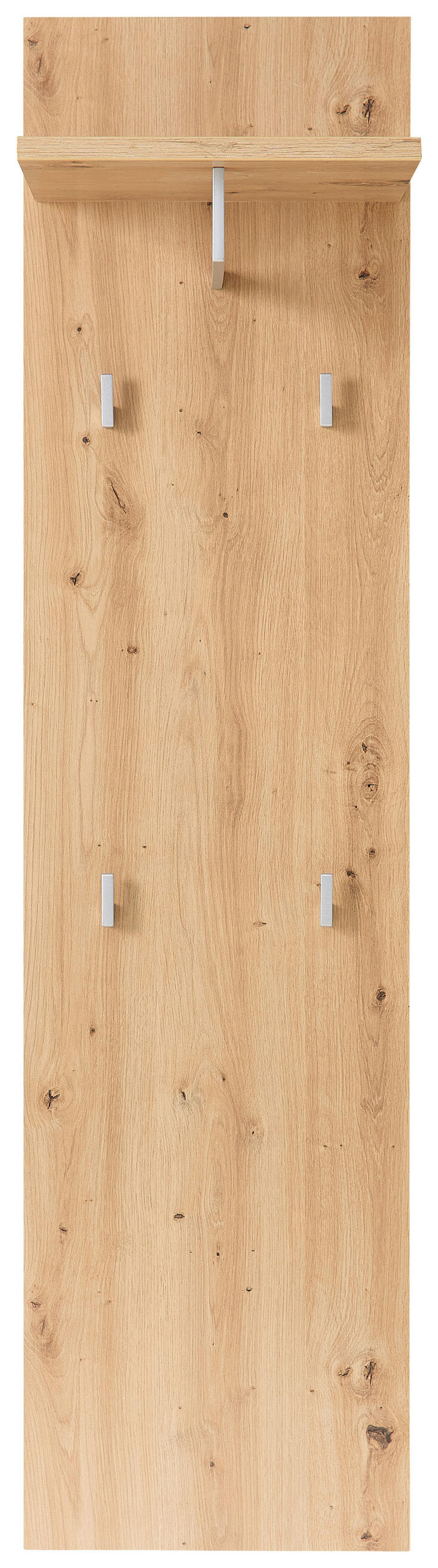 GARDEROBNI PANEL - hrast artisan, Design, kovina/leseni material (40/158/30cm) - Xora