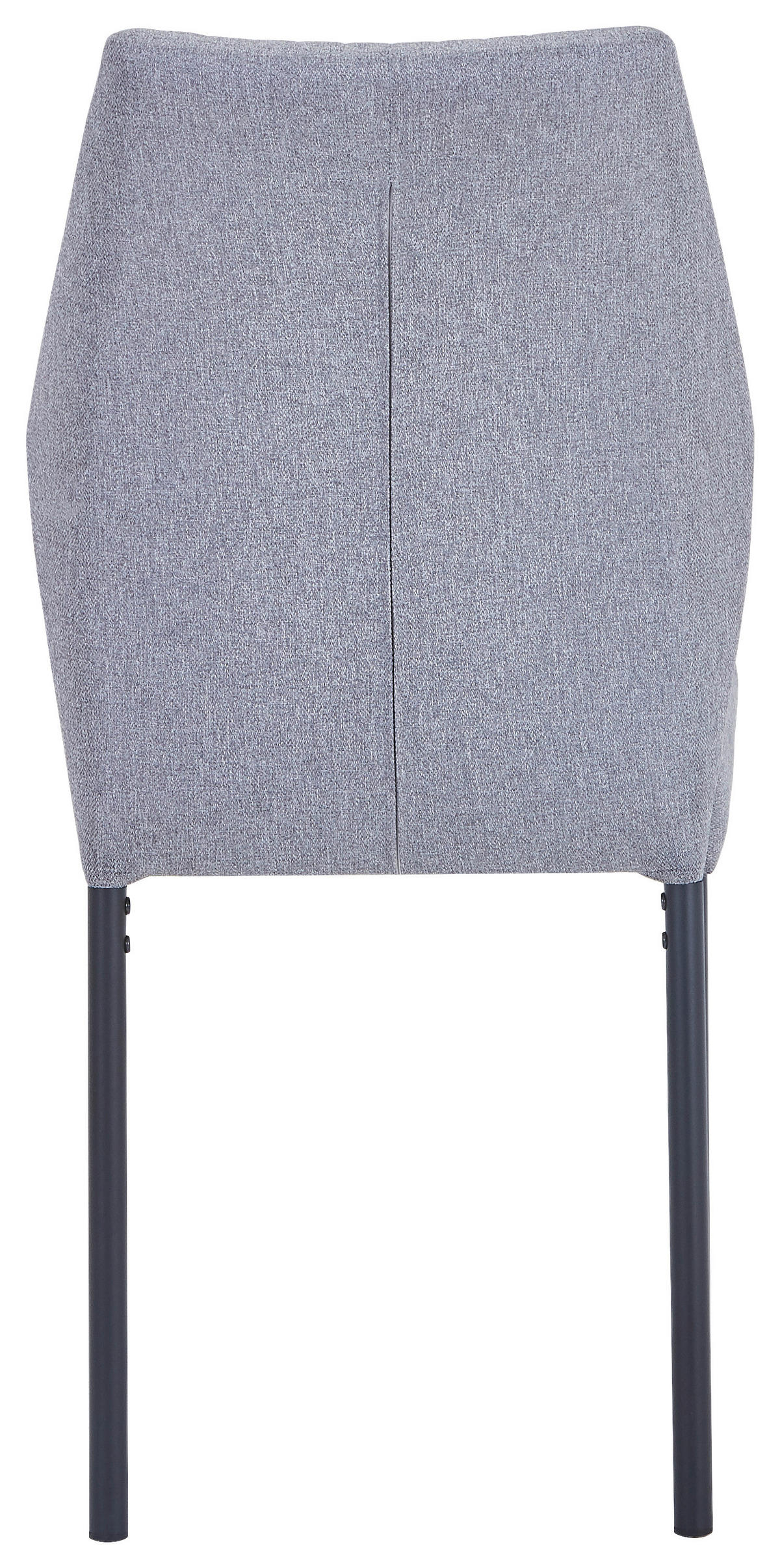 STUHL  in Eisen Leinenoptik Metall, Textil  - Schwarz/Grau, MODERN, Textil/Metall (46/98/58,5cm) - Carryhome