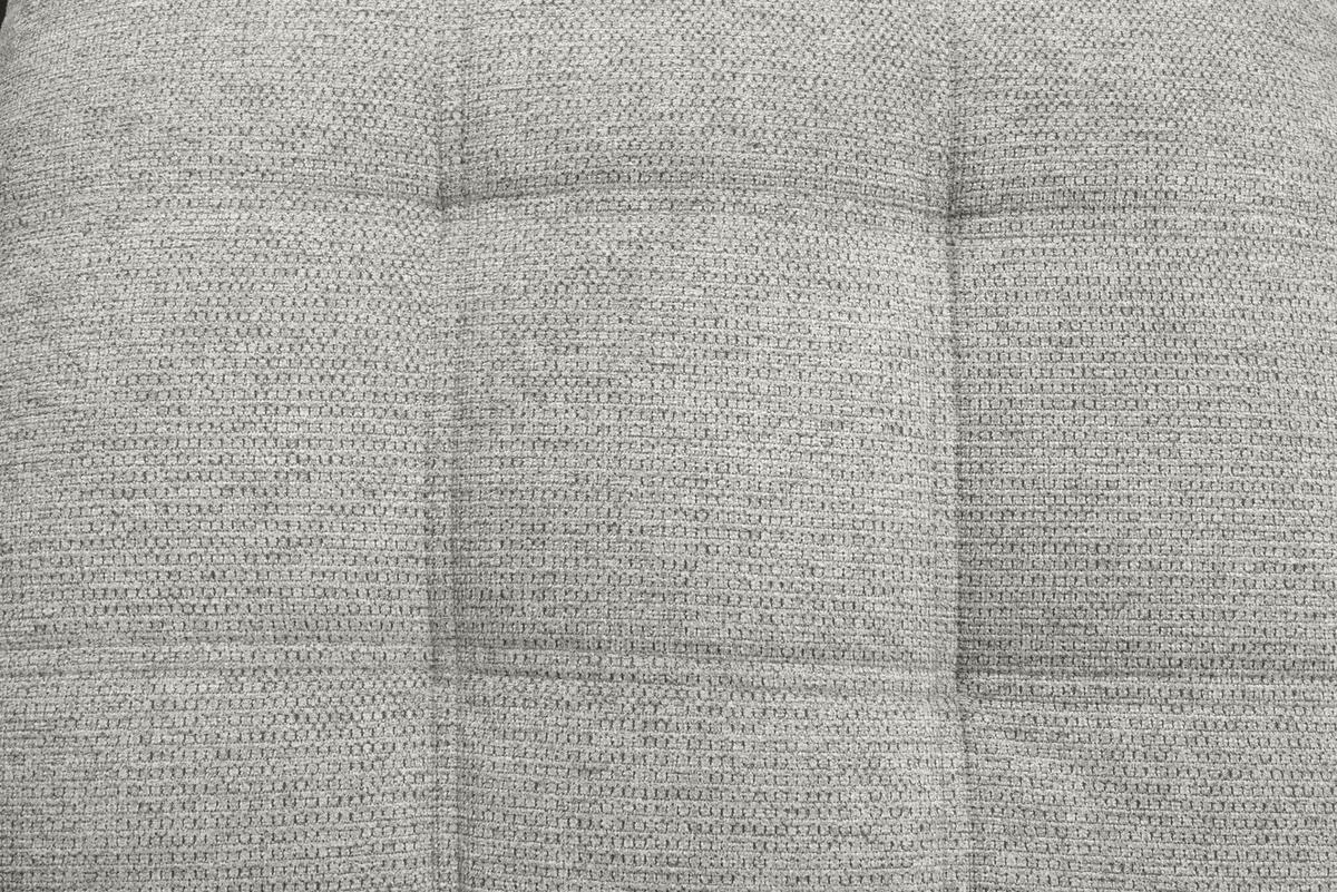 ECKSOFA Beige Chenille  - Chromfarben/Beige, KONVENTIONELL, Kunststoff/Textil (260/205cm) - Carryhome