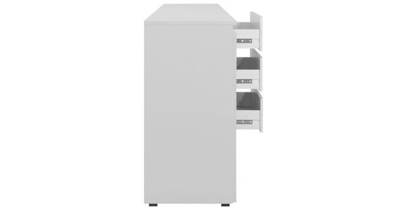 SIDEBOARD  in 178/80/40 cm  - Schwarz/Weiß, Design, Holzwerkstoff/Kunststoff (178/80/40cm) - Carryhome