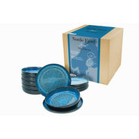 TAFELSERVICE 12-teilig 6 Personen Blau  - Blau, Trend, Keramik - Creatable