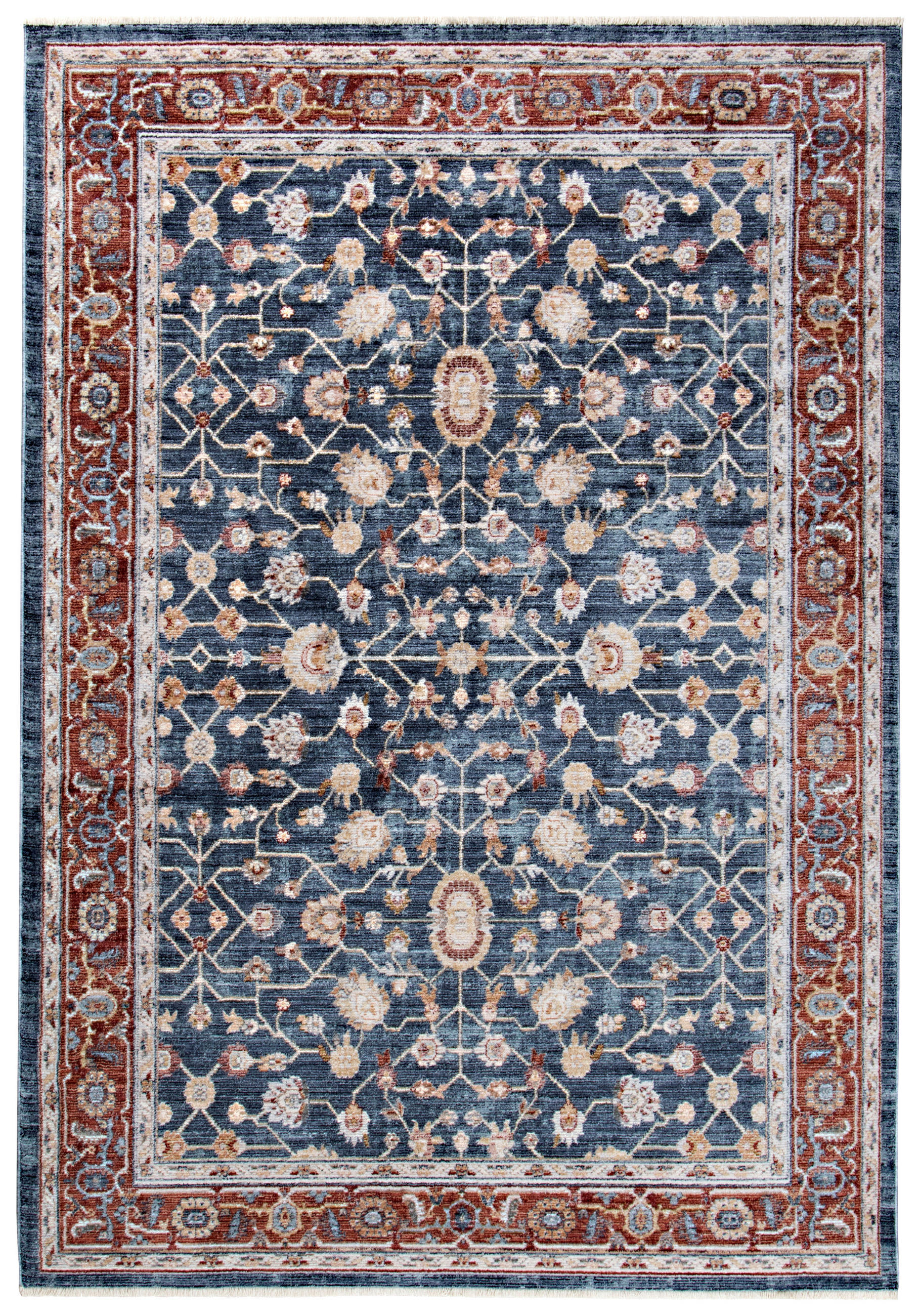 TKANÝ KOBEREC, 160/240 cm modrá - modrá, Basics, textil (160/240cm)