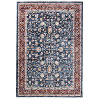 TKANÝ KOBEREC, 160/240 cm modrá - modrá, Basics, textil (160/240cm)