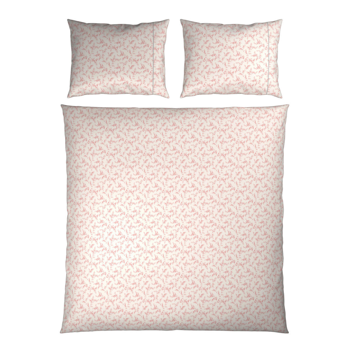 POSTELJNINA Mavie 200/200 cm saten srebrne barve, pink  - srebrne barve/pink, Konvencionalno, tekstil (200/200cm) - Esposa