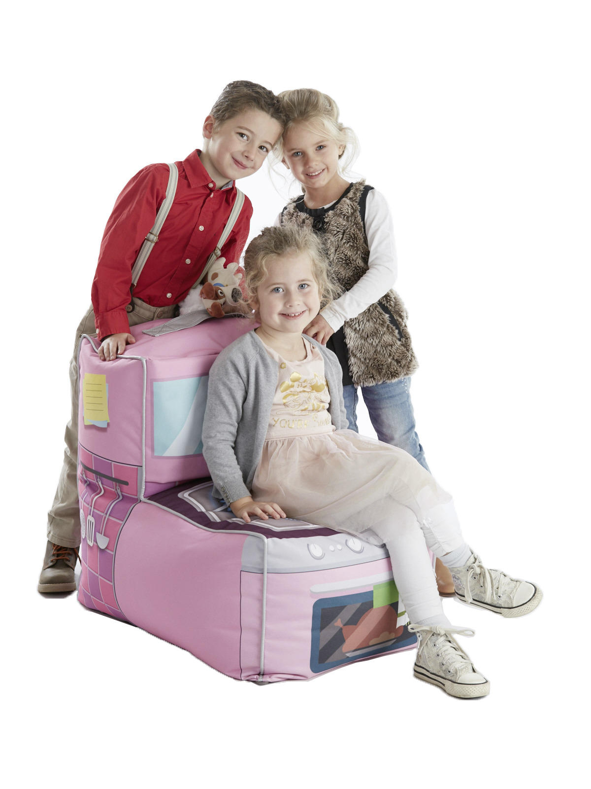 VREĆA ZA SEDENJE 167/45/60 cm   - ružičasta, Dizajnerski, tekstil (167/45/60cm)