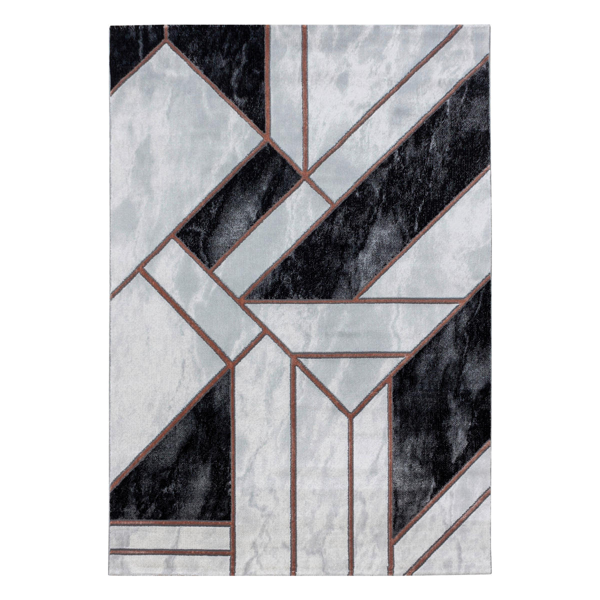 WEBTEPPICH 140/200 cm Naxos 3817 bronze Bronzefarben  - Bronzefarben, Design, Textil (140/200cm)