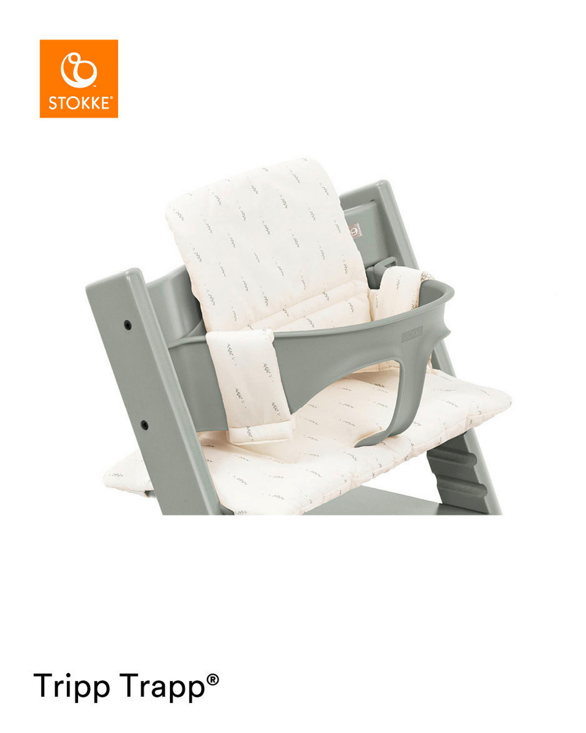 HOCHSTUHLEINLAGE Tripp Trapp  - Beige, Basics, Textil (28/21/7cm) - Stokke