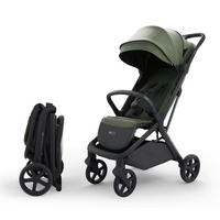 DJEČJA KOLICA  NUBI 3  - maslinasto zelena, Basics, metal/tekstil (68,5/53cm) - Kinderkraft