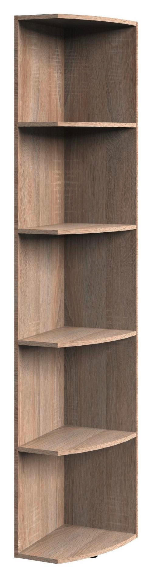ABSCHLUSSREGAL Eichefarben  - Eichefarben, KONVENTIONELL, Holzwerkstoff (30/185/38cm) - Xora