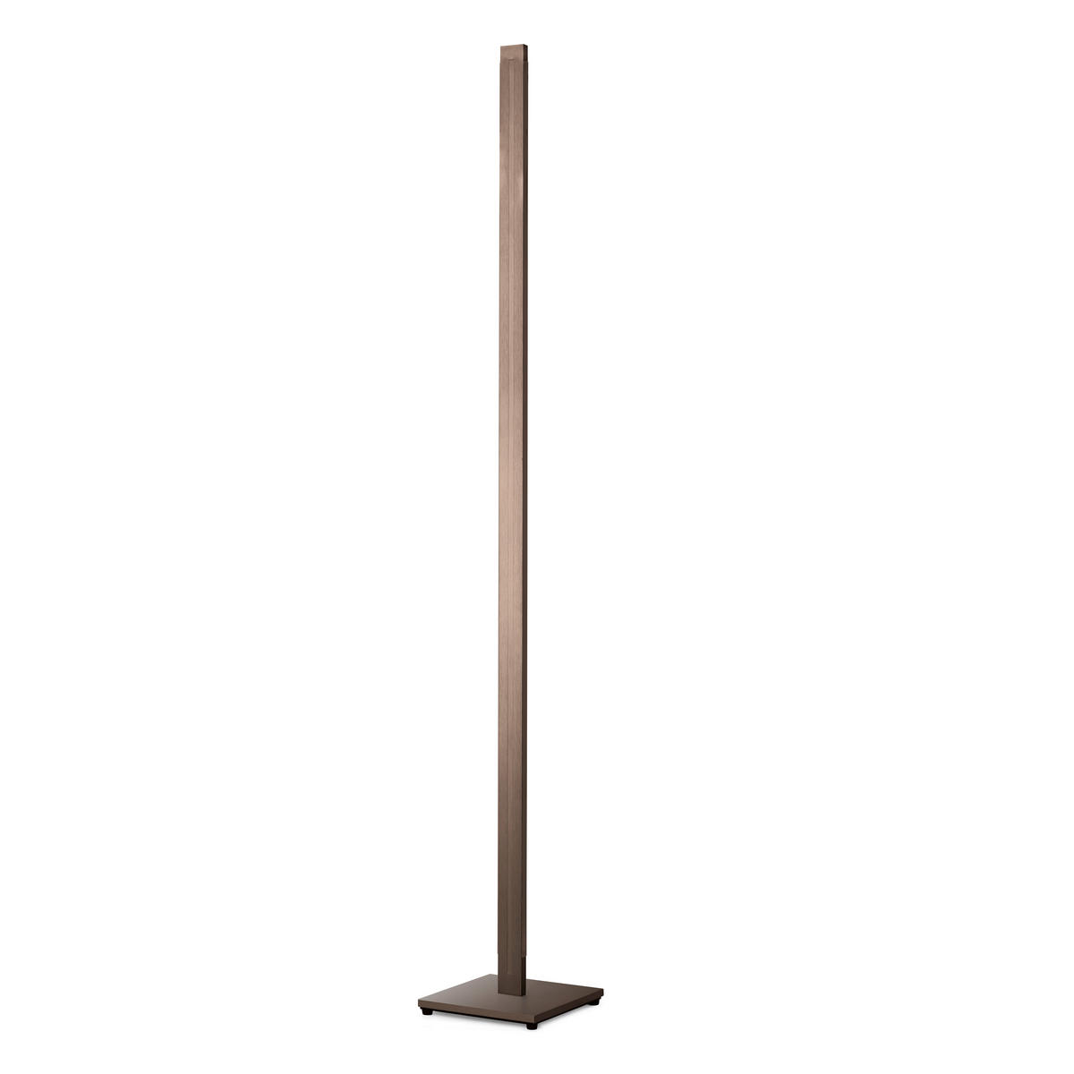 LED-STEHLEUCHTE Aera 22/160/22 cm  - Bronzefarben, Design, Metall (22/160/22cm) - Grossmann