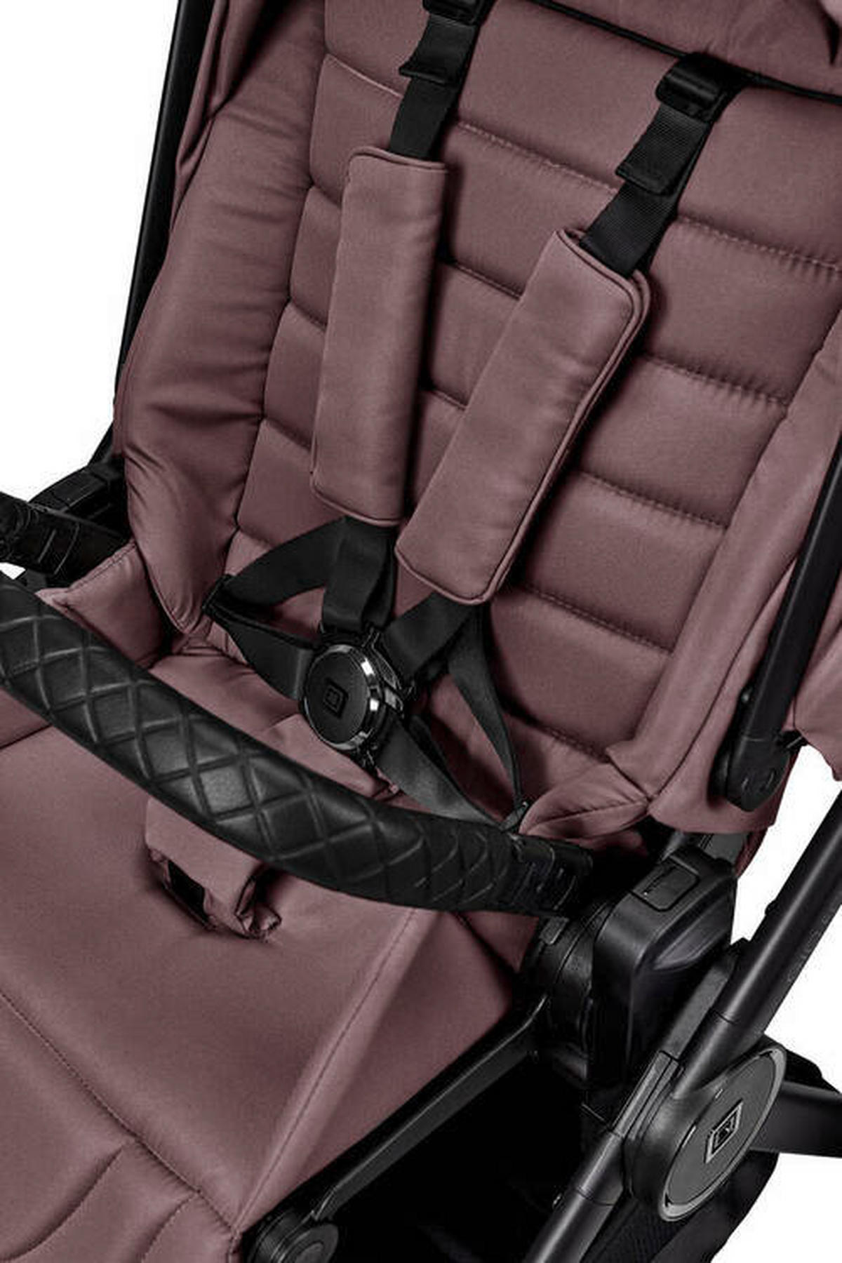 KOMBIKINDERWAGEN  Gio Fold ETPU  Tonka  - Schwarz/Mokka, Basics, Textil/Metall (120/58/92cm) - Moon Edition