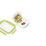 CLIPBOX 0,8 L - Transparent/Grün, Design, Kunststoff (0,8l)