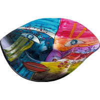 DEKORSKÅL   49 cm  - multicolor, Trend, glas (49cm) - Ambia Home