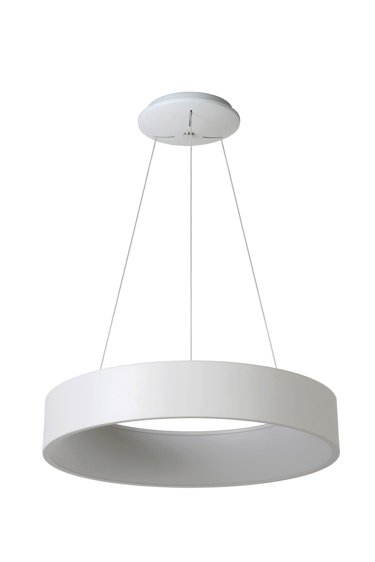 LED-HÄNGELEUCHTE Talowe Led 60/60/142 cm   - Weiß, MODERN, Metall (60/60/142cm) - Lucide