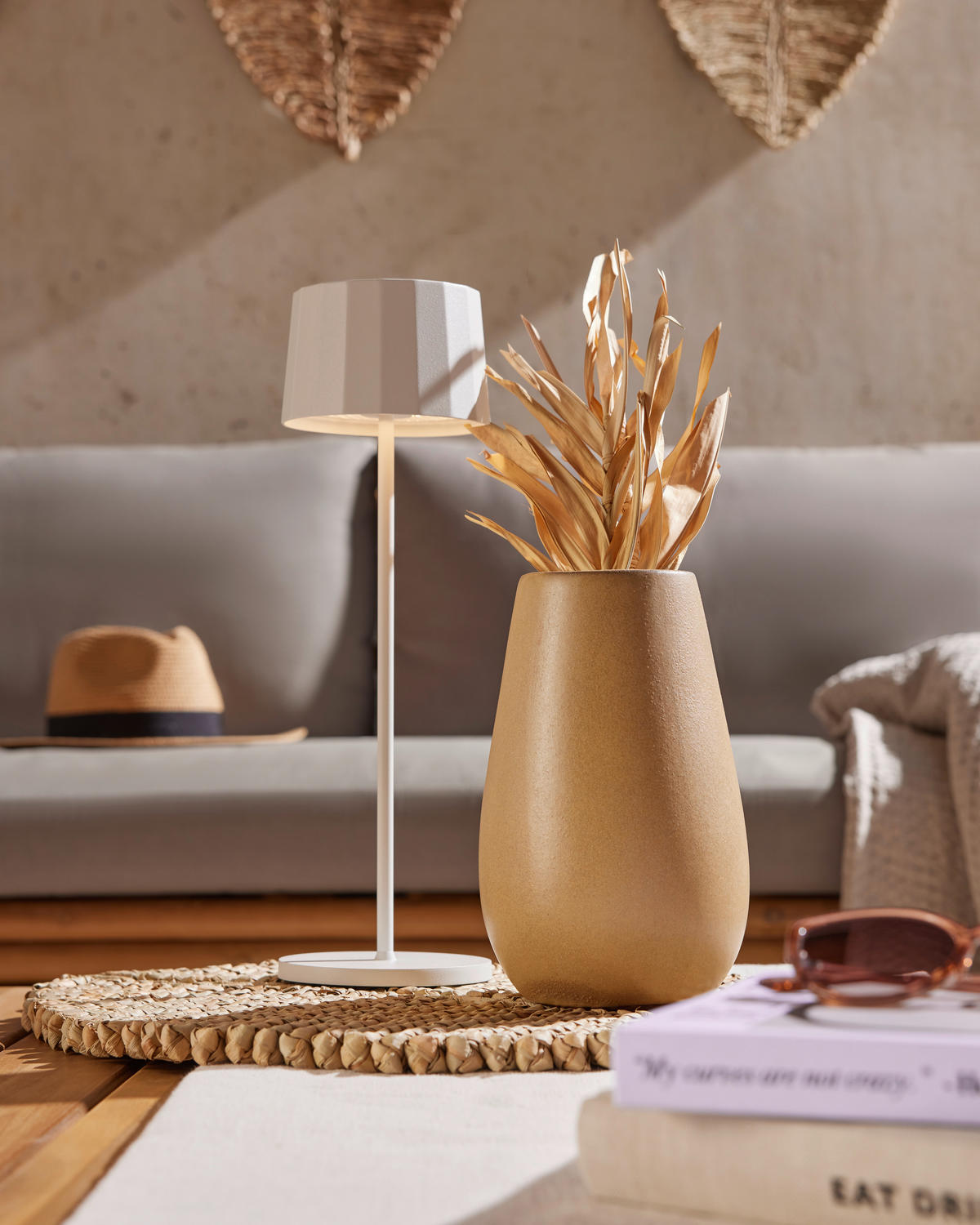 LOUNGEGARNITUR 231,5/231,5 cm Akazie Hartholz  - Taupe/Teakfarben, Natur, Holz/Textil (231,5/231,5cm) - Ambia Garden