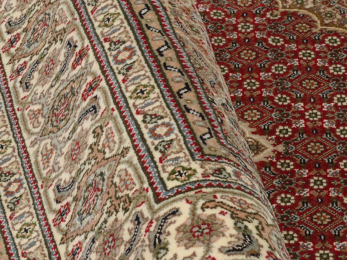 LÄUFER 80/350 cm  - Rot/Creme, Design, Textil (80/350cm) - Cazaris