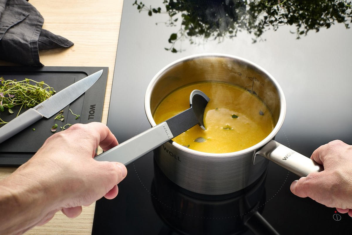 KOCHTOPFSET Steel  - Silberfarben, Basics, Metall - WOLL