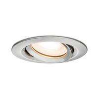 LED-DECKENLEUCHTE 9,3 cm  - Zinkfarben/Alufarben, Basics, Metall (9,3cm) - Paulmann