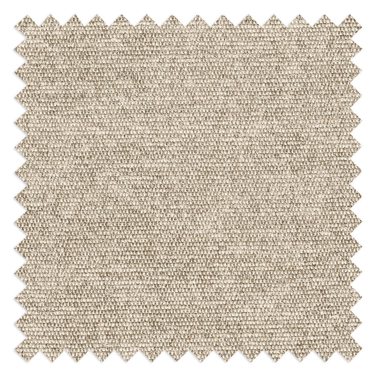 Ecksofa inkl. Hocker in Flachgewebe Beige  - Beige/Schwarz, Design, Holz/Textil (247/174cm) - MID.YOU