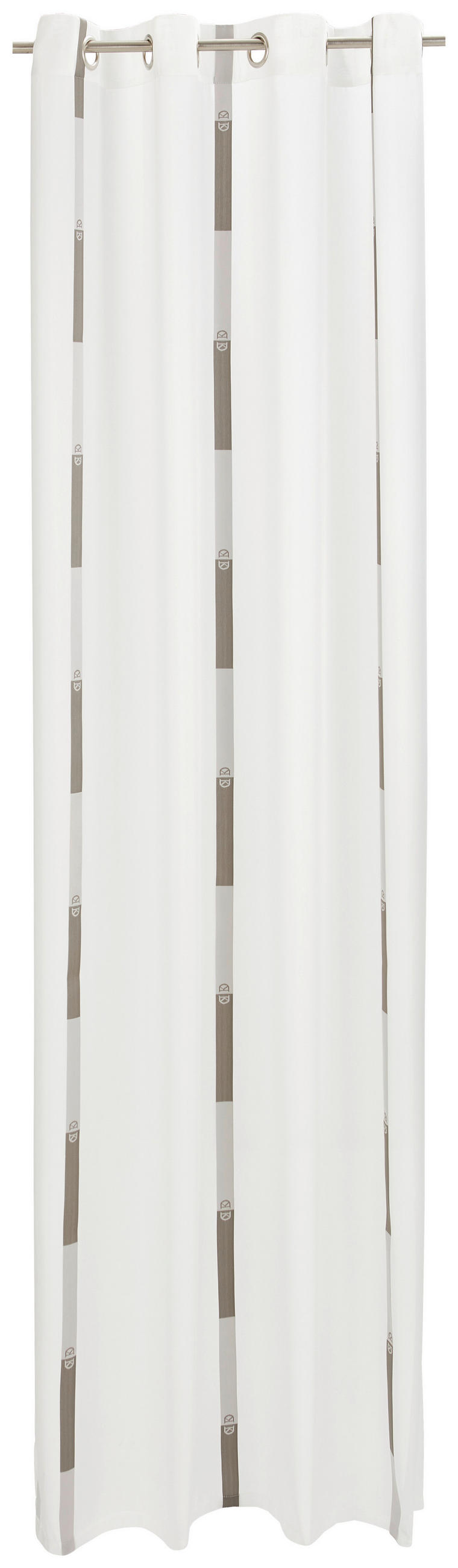 Dieter Knoll ZÁVĚS S OČKY, poloprůhledné, 140/260 cm