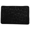 BADTEPPICH Schwarz 50/80 cm  - Schwarz, KONVENTIONELL (50/80cm) - Spirella