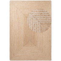 JUTETEPPICH 200/300 cm Juno Creme, Goldbraun rechteckig  - Goldbraun/Creme, Natur, Textil (200/300cm) - Hanse Home