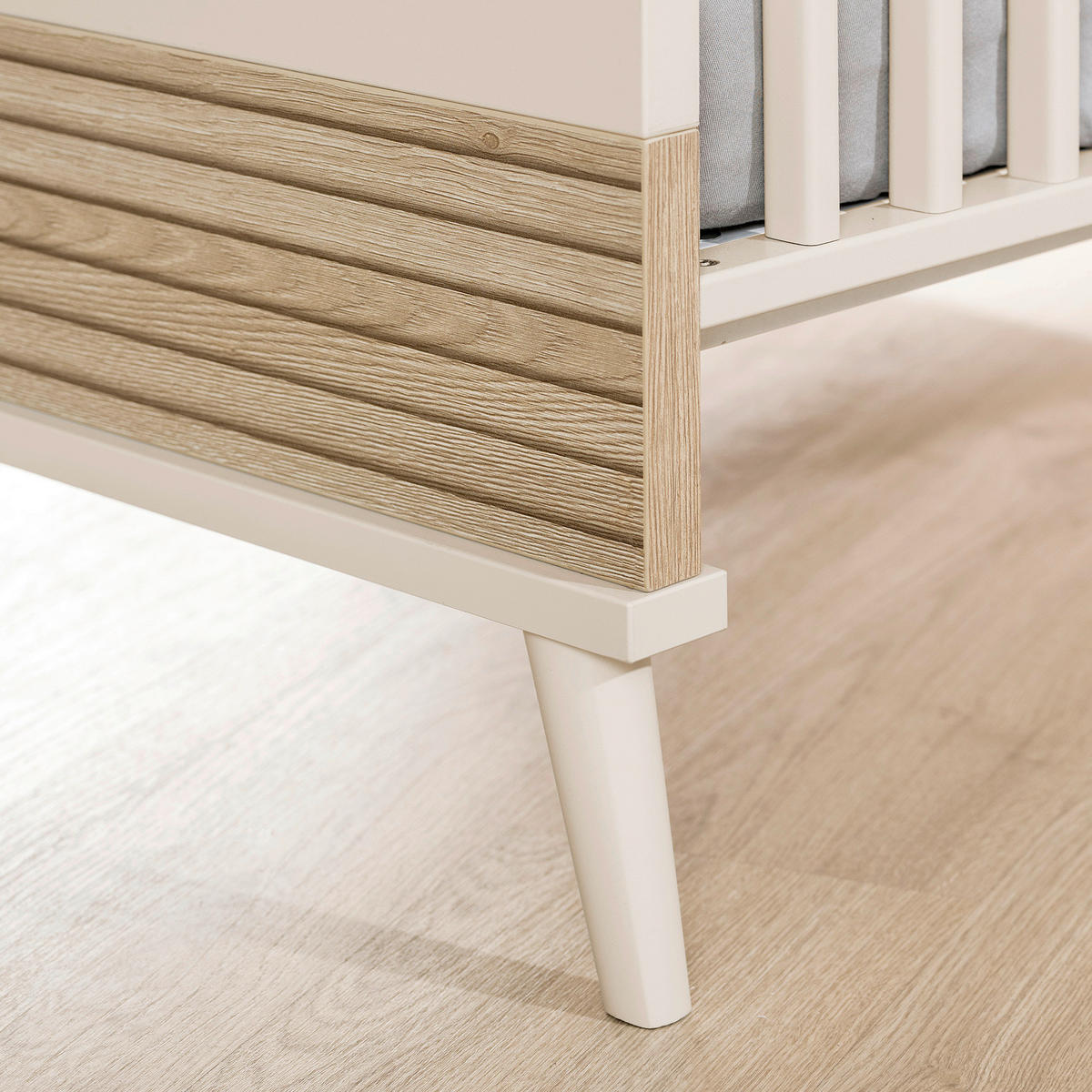 GITTERBETT Eefje 146,8/76,3/87,6 cm  - Beige, Basics, Holzwerkstoff (146,8/76,3/87,6cm) - Paidi