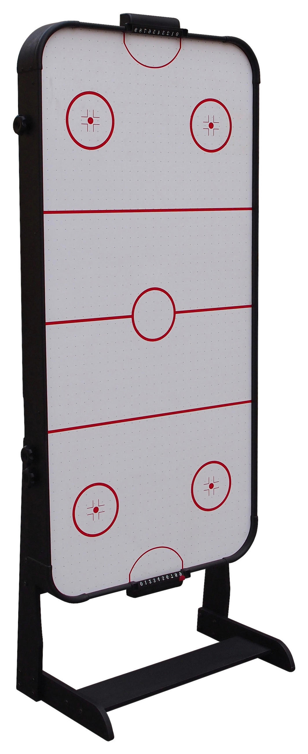 ICING FOLDING AIRHOCKEY TABLE - Schwarz, KONVENTIONELL, Holz (73/79/152cm) - Ambia Garden