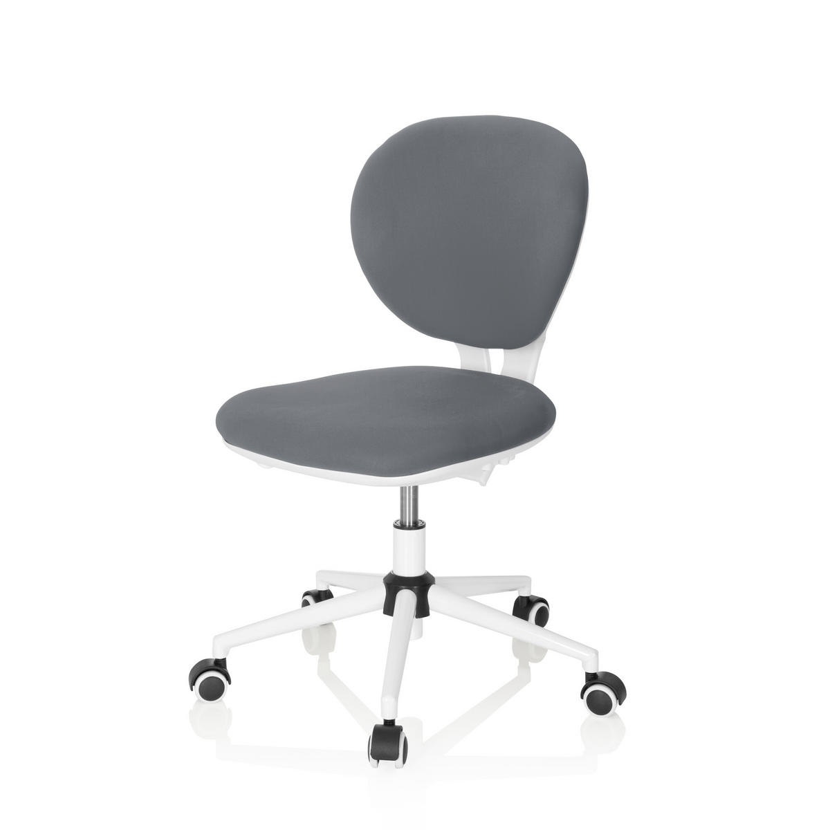 JUGENDDREHSTUHL Grau  - Grau, Basics, Kunststoff (43/82-95/56cm) - MID.YOU
