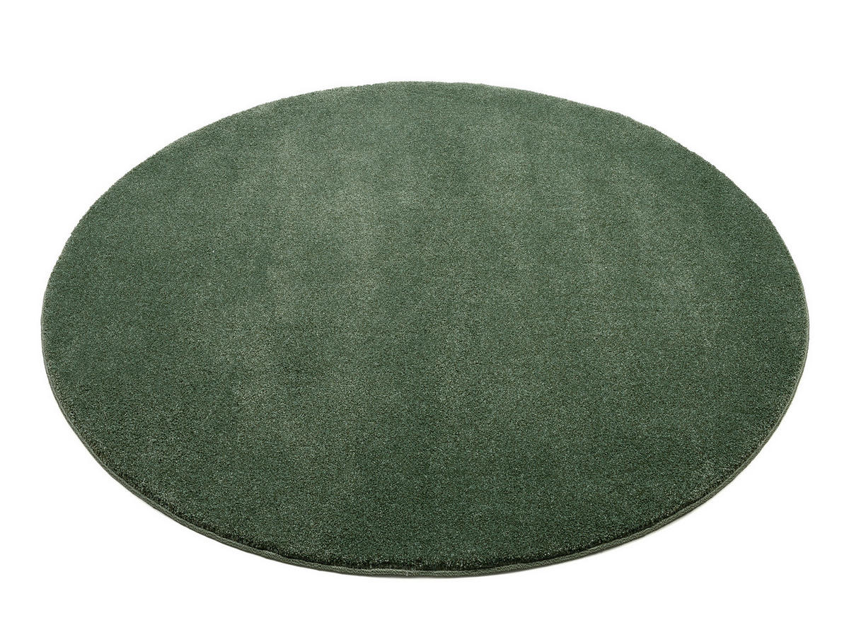 WEBTEPPICH 160 cm Grün  - Grün, Basics, Textil (160cm) - Novel