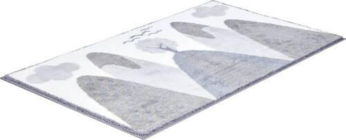 BADTEPPICH Grau 80/140 cm  - Grau, Basics, Kunststoff/Textil (80/140cm) - Grund