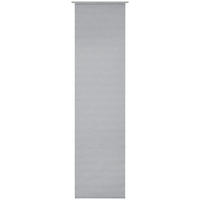 FLÄCHENVORHANG   halbtransparent  60/255 cm   - Silberfarben, Design, Textil (60/255cm) - Novel