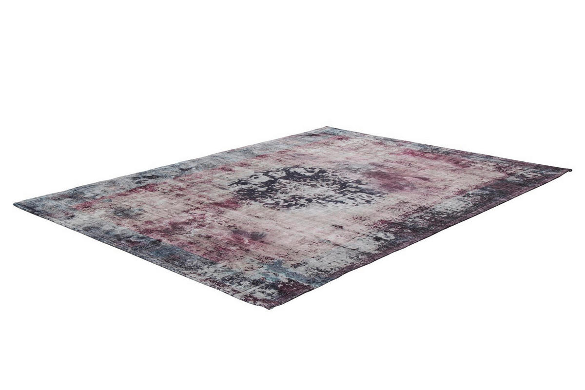 FLACHWEBETEPPICH 160/230 cm Vintage 8403 Anthrazit Anthrazit  - Anthrazit, KONVENTIONELL, Textil (160/230cm)
