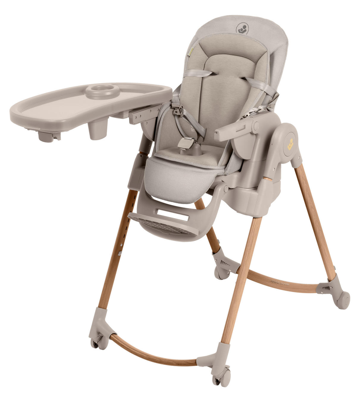 MATSTOL HÖG Minla Plus  - beige, Basics, textil/plast (55/107/86,7cm) - Maxi Cosi Pro