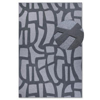 FLACHWEBETEPPICH 160/230 cm Kollektion 1879 Anthrazit  - Anthrazit, Design, Textil (160/230cm) - Villeroy & Boch