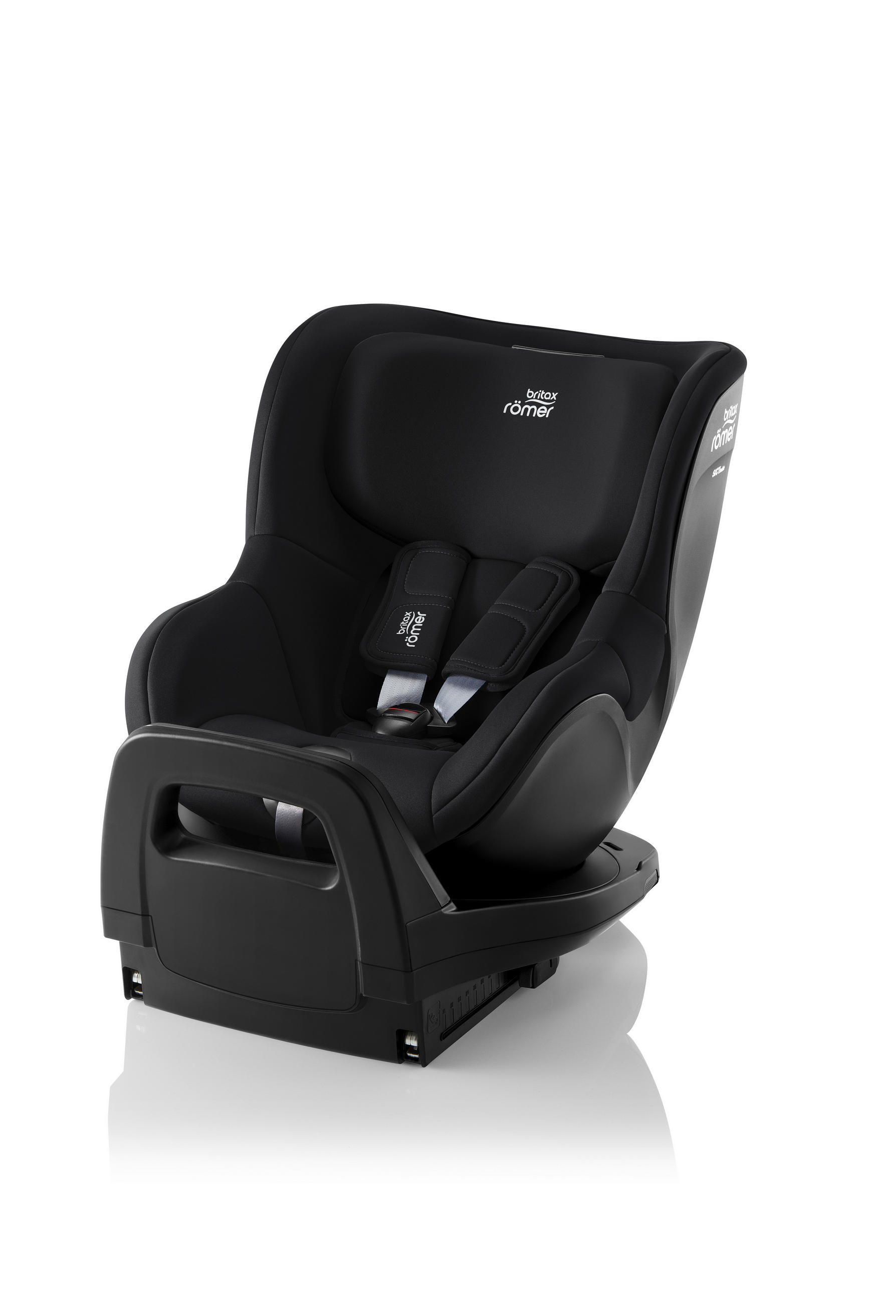 REBOARDER-KINDERSITZ Dualfix 5Z inkl. Vario Base 5Z  - Schwarz, Basics, Textil - Britax Römer