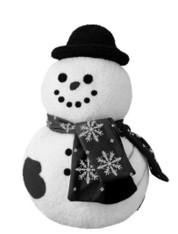 ZIERKISSEN  42/27 cm   - Weiss/Schwarz, Konventionell, Textil (42/27cm) - X-Mas