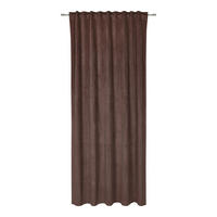 FERTIGVORHANG blickdicht  - Braun, Basics, Textil (140/245cm) - Esposa